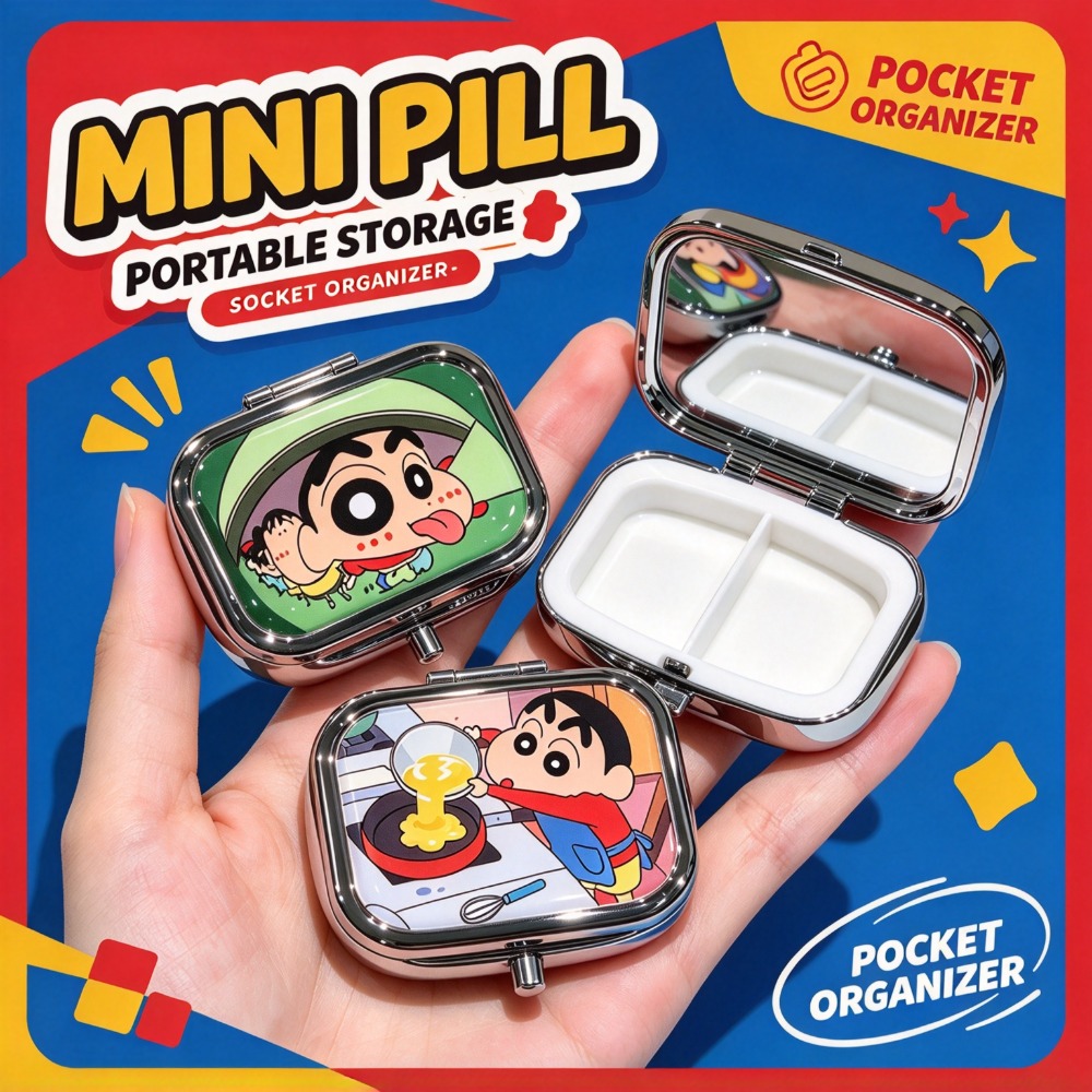 Case Fans - Crayon Shin-chan Mini, Hava Geçirmez, Metal