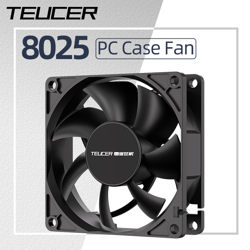 Pc Chassis - Teucer 8025 PC Kasa Fanı 12V
