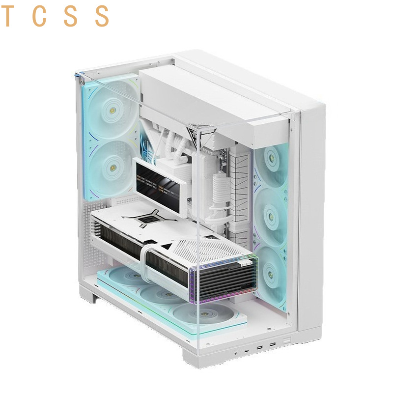 Beyaz Panoramik Üçlü Temperli  - Pc Chassis incelemesi ve fiyatı