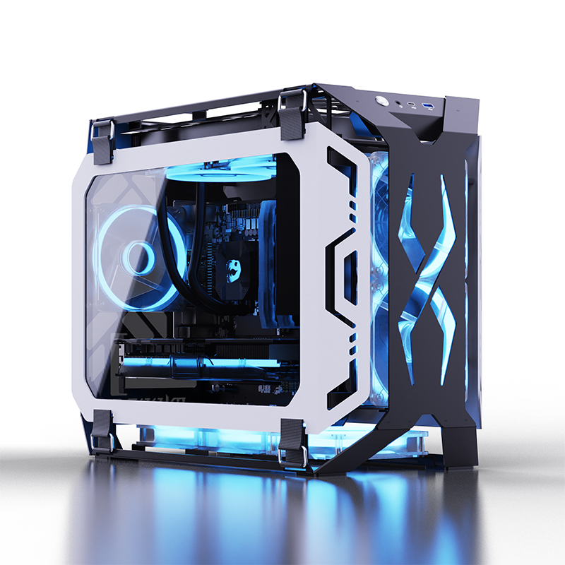 Lovingcool Yeni Tasarım Açık T - Pc Chassis incelemesi ve fiyatı
